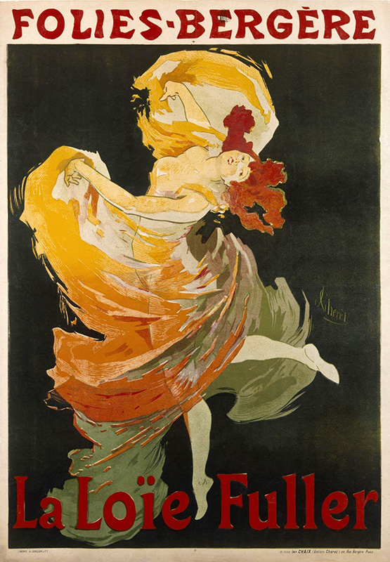 Loie Fuller Follies Bergere poster