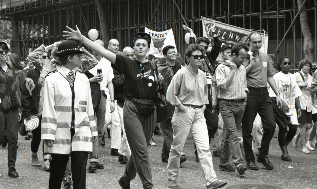 Pride march somewhere in England, Photo by Laury Jaugey on Unsplash