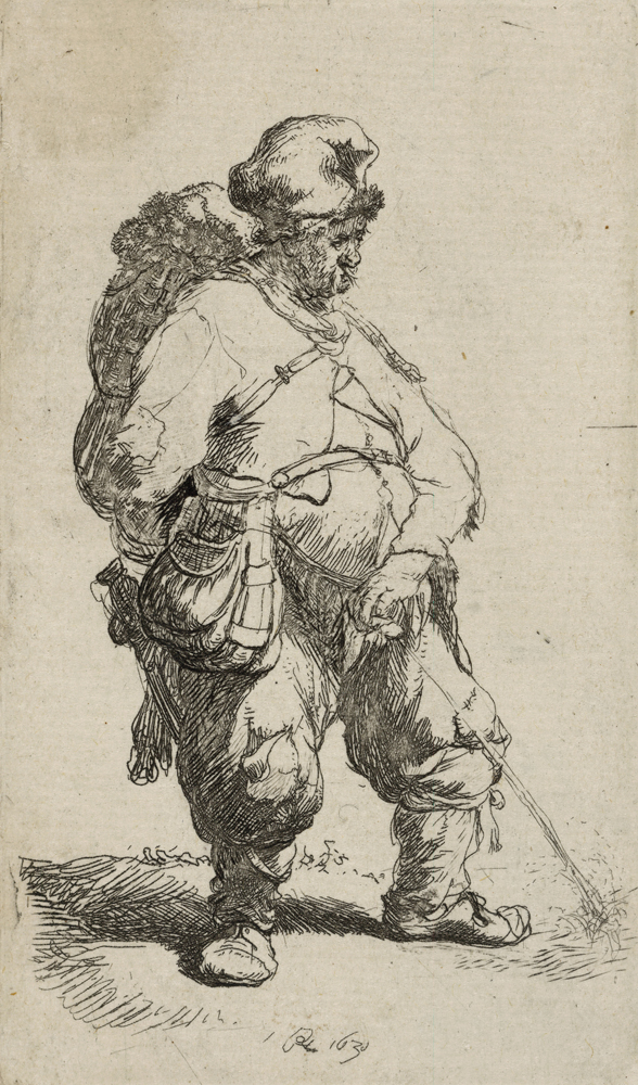 2020 Young Rembrandt Exhibition – Rembrandt, A man urinating, 1631 © British Museum, London