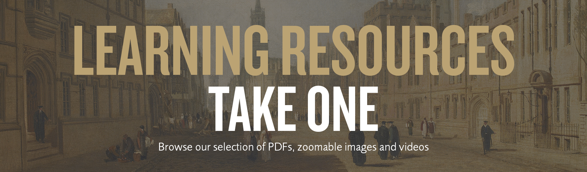 Learning resource take one Learning resource take one