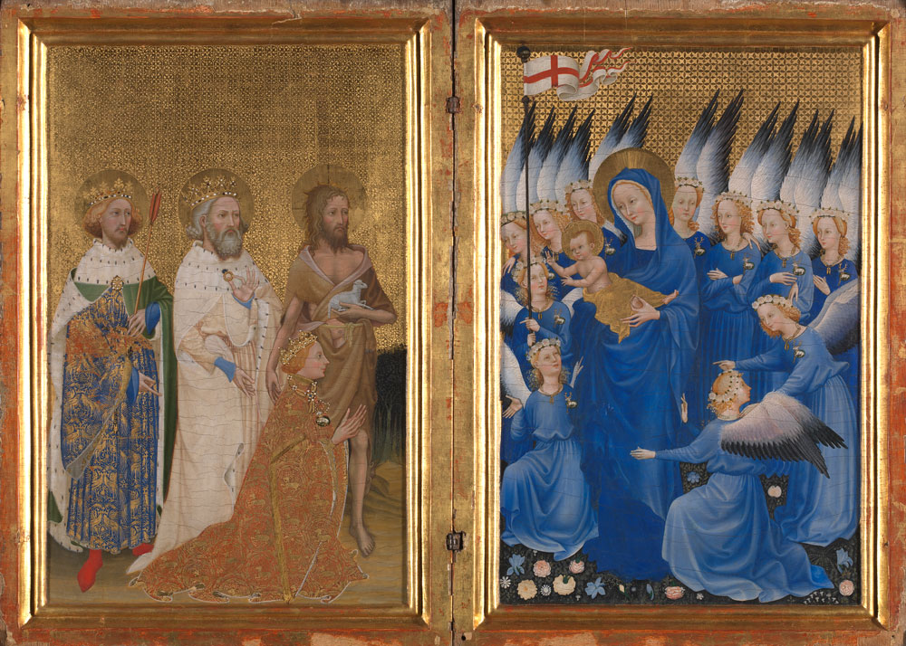 NATIONAL TREASURES THE WILTON DIPTYCH IN OXFORD Ashmolean Museum