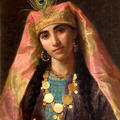 Scheherazade by Sophie Anderson (c. 1870-1880), oil on canvas. New Art Gallery. Image 