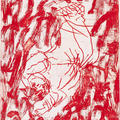 A Fascist flew past II by Georg Baselitz, 1998