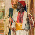 The Pipe Bearer by John Frederick Lewis, 1868-9