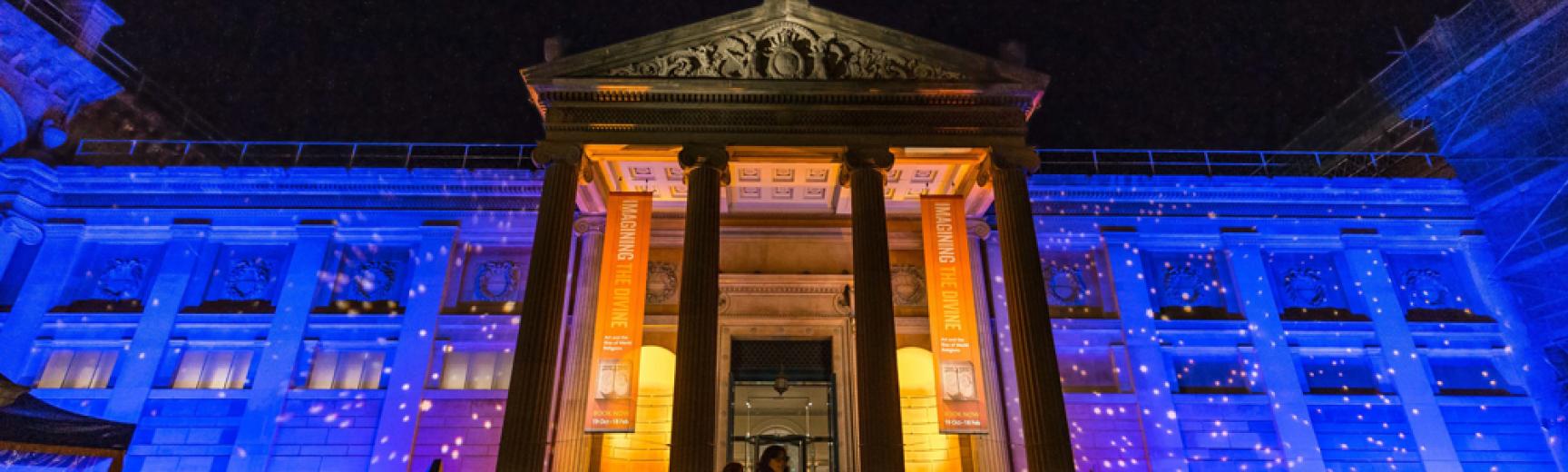 Ashmolean Museum at Night
