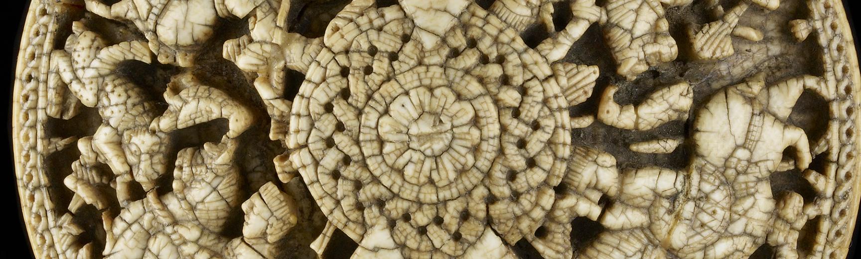 Ivory box lid, Spain, c.998