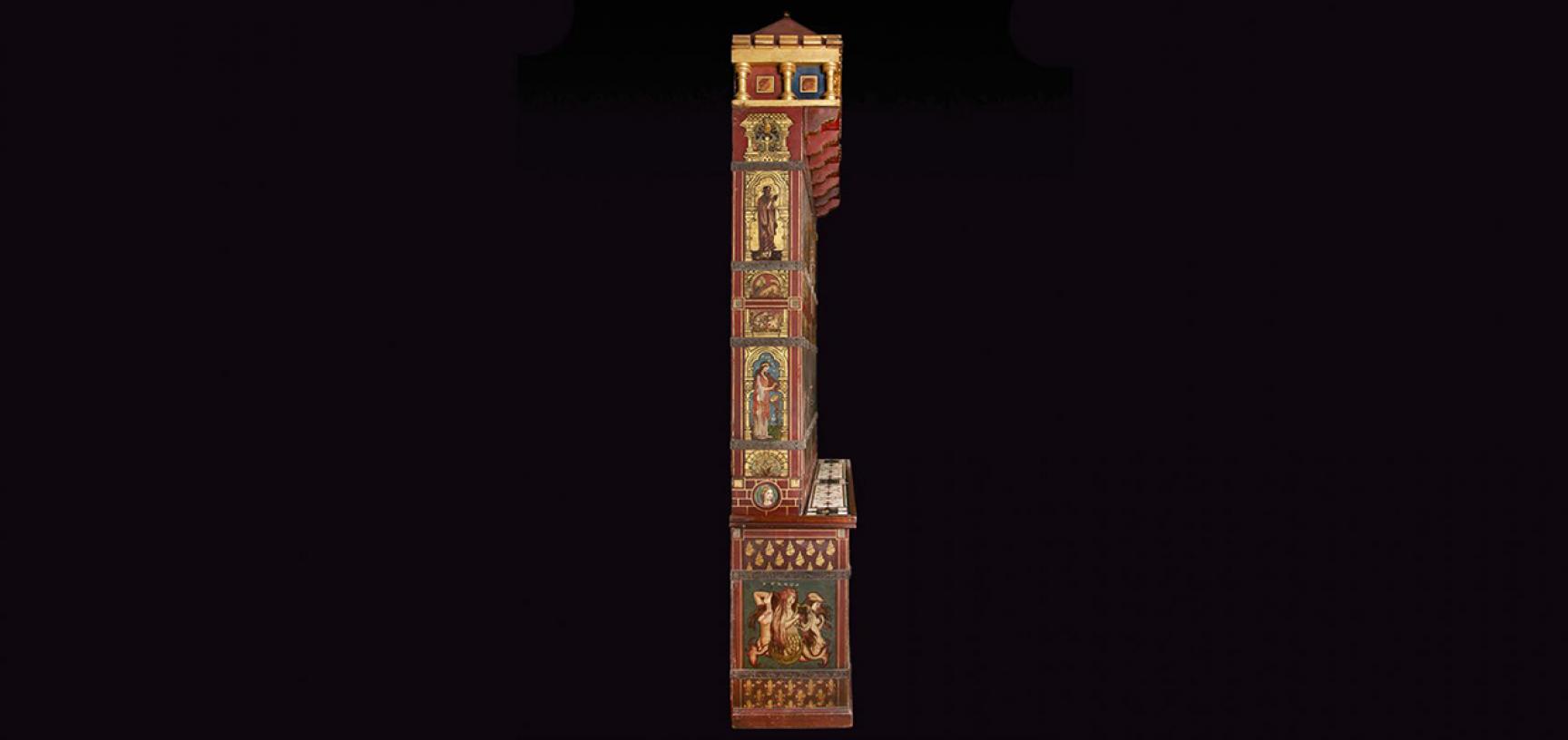 The Great Bookcase by William Burges 