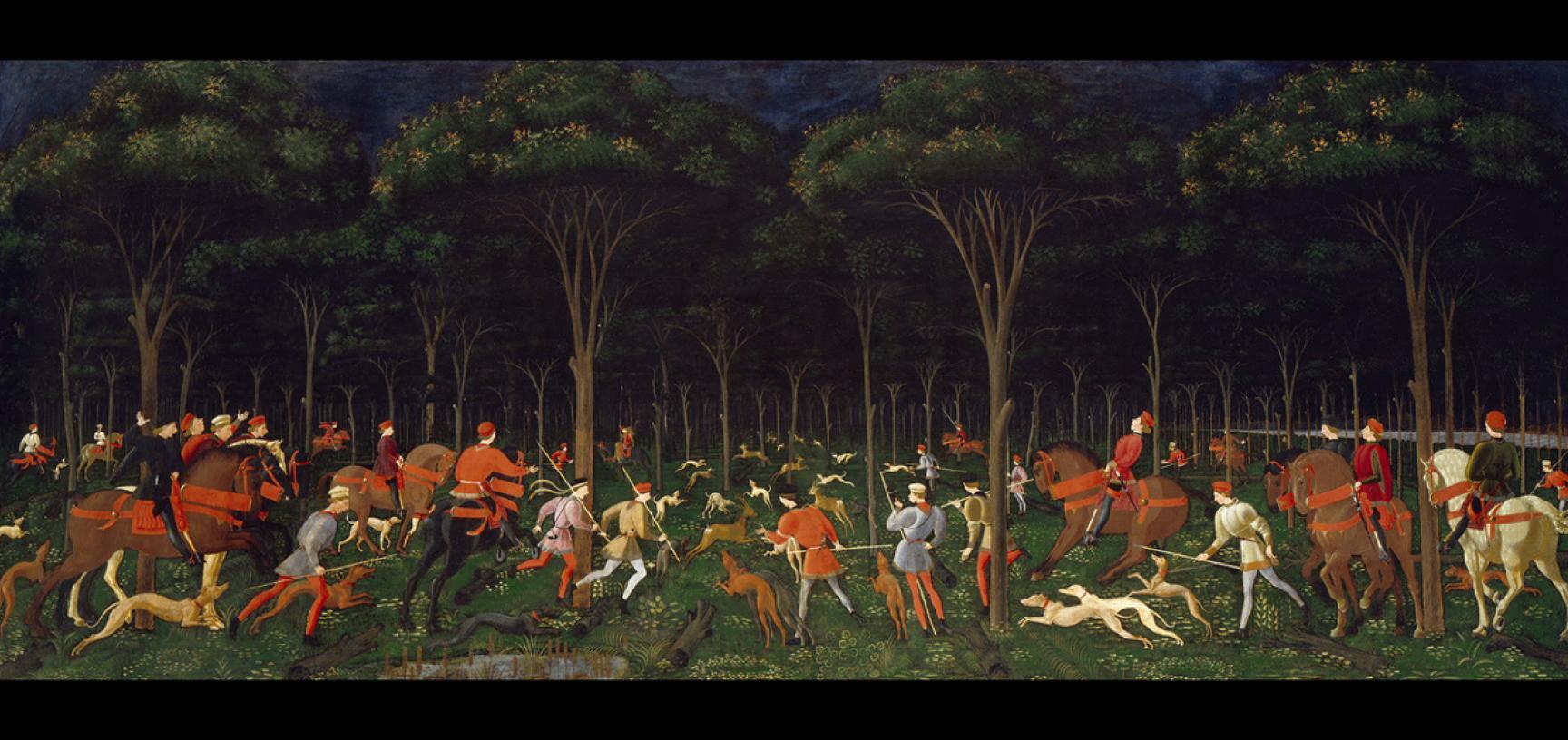 The Hunt In The Forest Ashmolean Museum