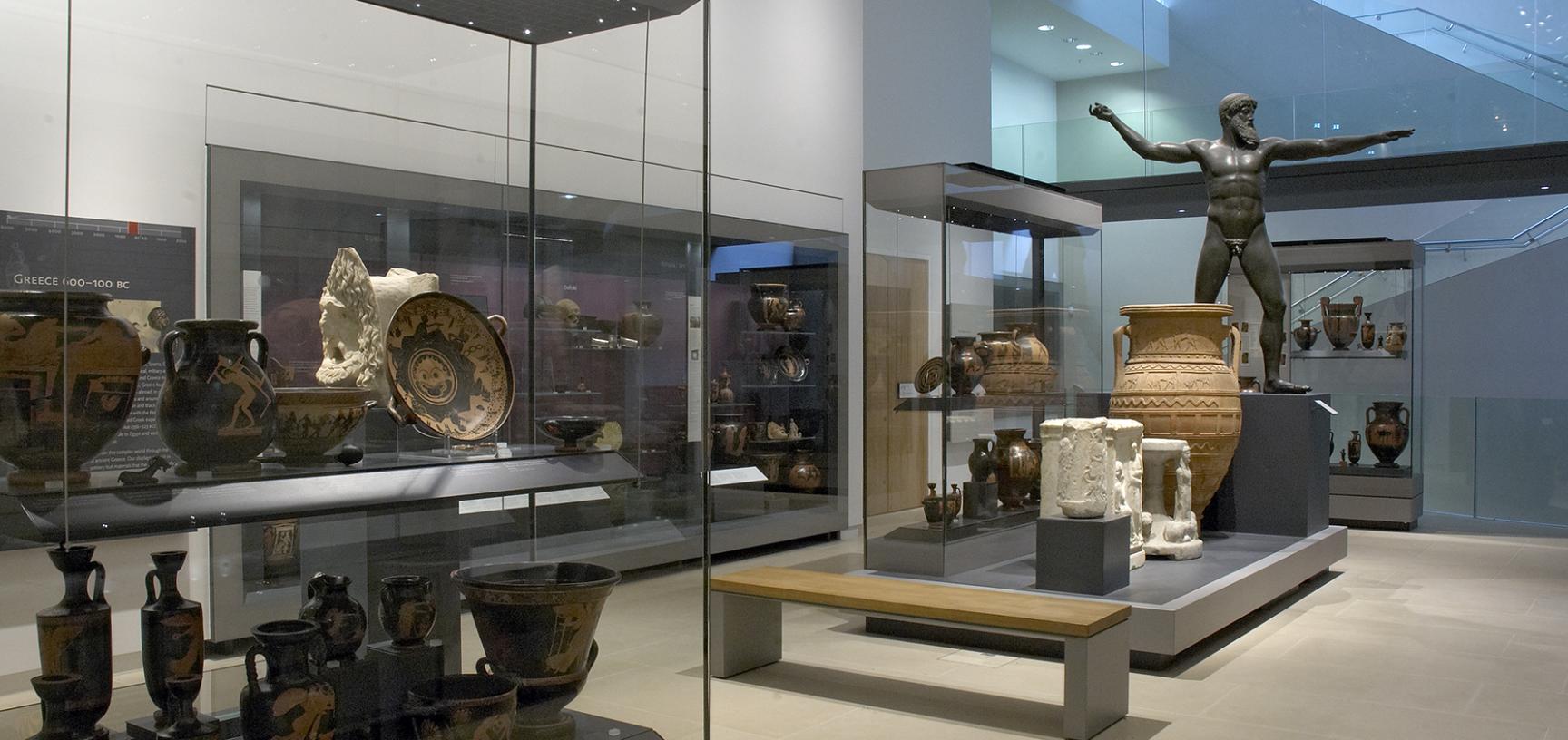 The Greek World Gallery at the Ashmolean Museum