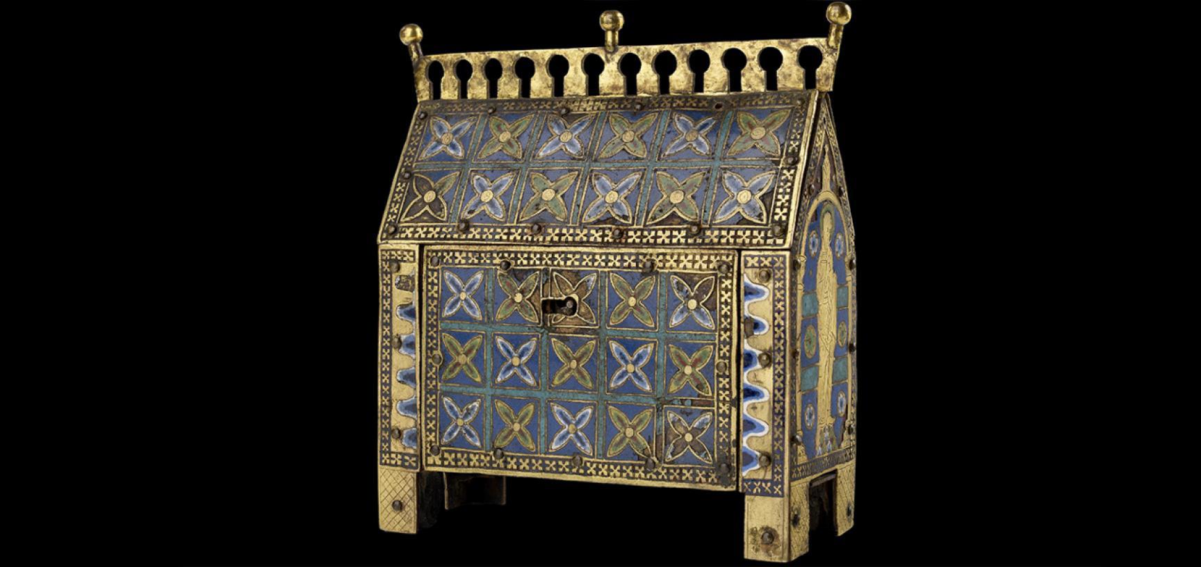 RELIQUARY CASKET OF ST THOMAS BECKET from the Ashmolean collections