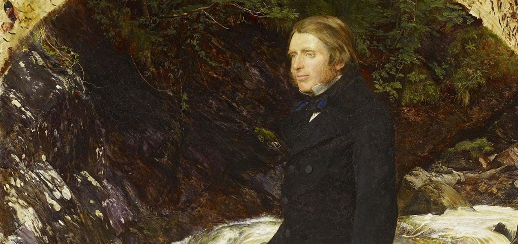 Portrait of John Ruskin by John Everett Millais
