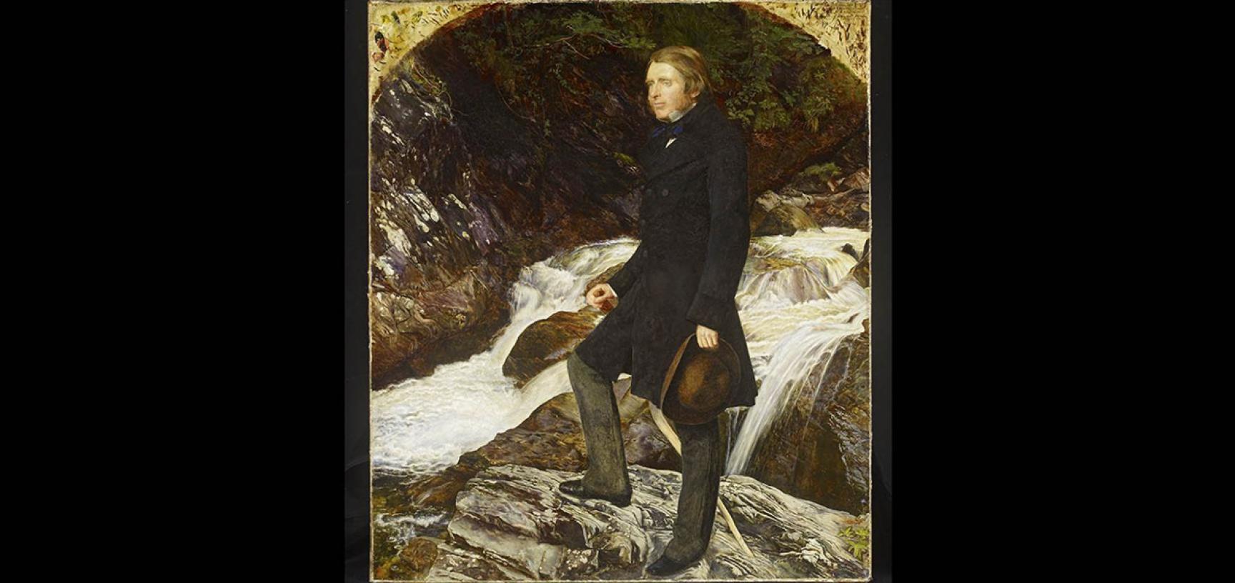 Portrait of John Ruskin by John Everett Millais