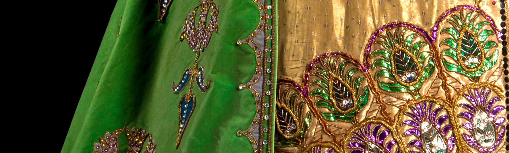 Detail from Duchess Louise’s Queen Zenobia fancy dress, worn at the Diamond Jubilee Devonshire House Ball