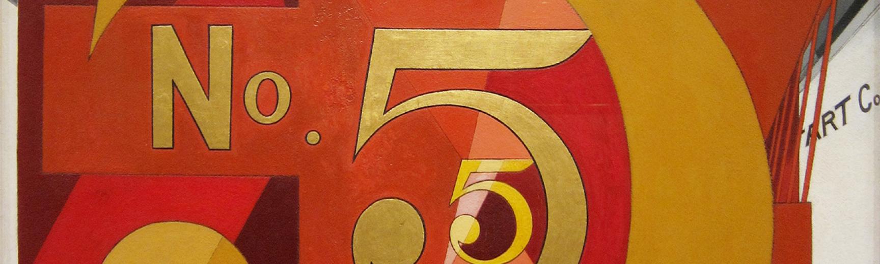 Charles Demuth – I Saw the Figure 5 in Gold – The Met