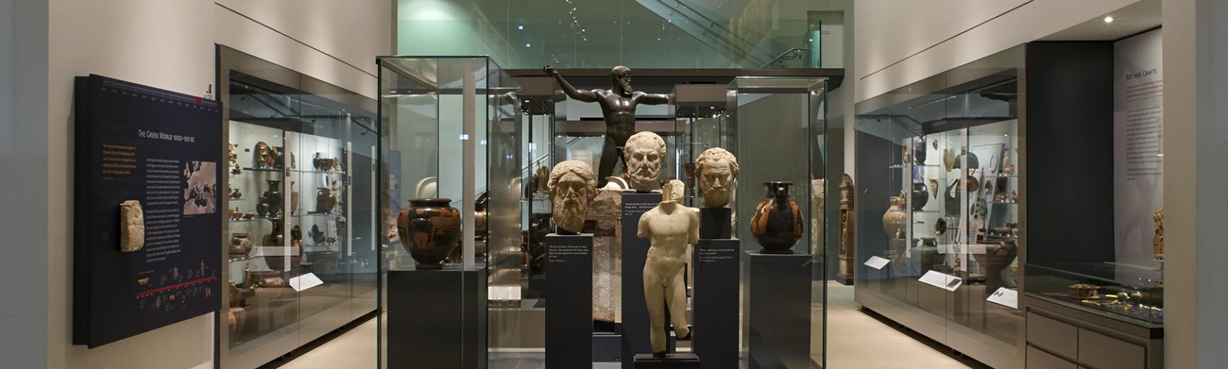 The Greek World Gallery at the Ashmolean Museum