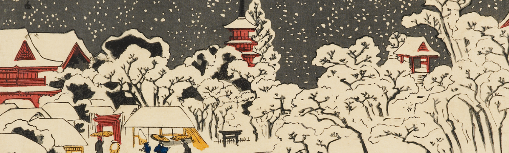 Benten Shrine by Kuniyoshi