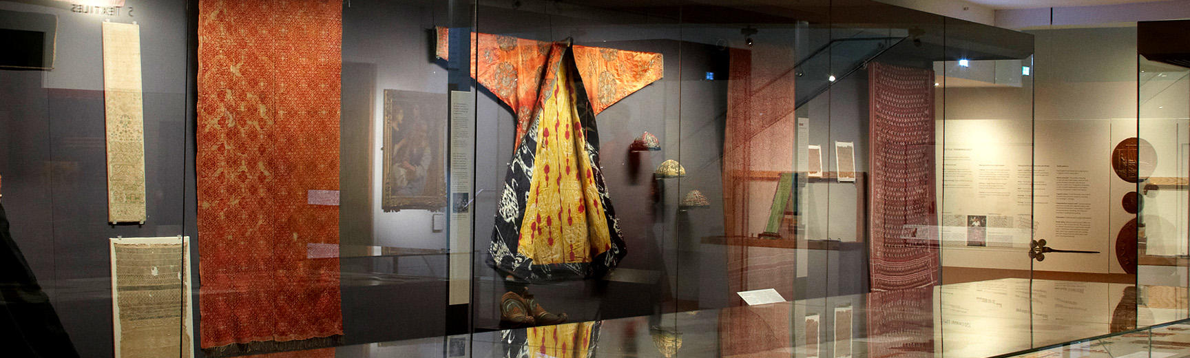 The Textiles Gallery at the Ashmolean Museum