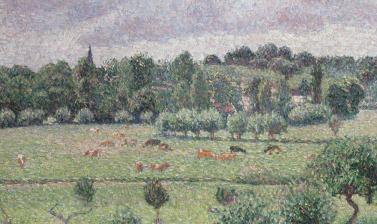 View from my Window by Camille Pissarro (1830–1903) detail