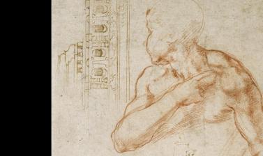 Michelangelo's studies by Michelangelo Buonarroti (detail)