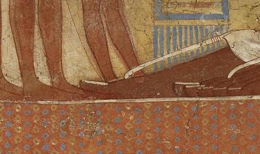 PRINCESS FRESCO (detail) from the Ashmolean collections