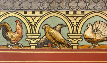 The Great Bookcase by William Burges (detail)