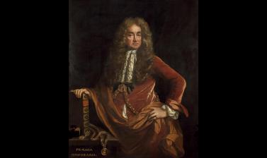 Portrait of Elias Ashmole by John Riley