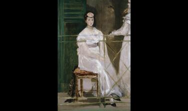 PORTRAIT OF MADEMOISELLE CLAUS by Édouard Manet 