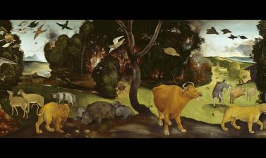 The Forest Fire by Piero di Cosimo