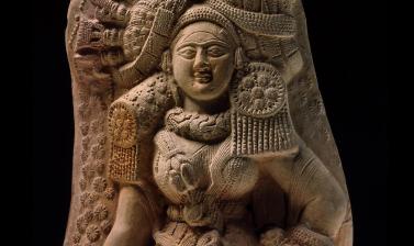 PLAQUE WITH YAKSHI (NATURE SPIRIT) (detail)