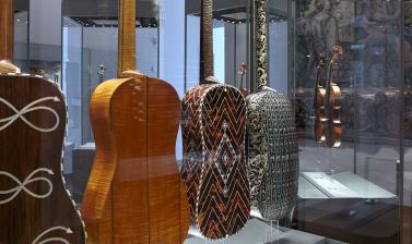 Musical Instruments Gallery at the Ashmolean Museum