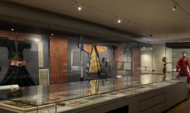 The Textiles Gallery at the Ashmolean Museum