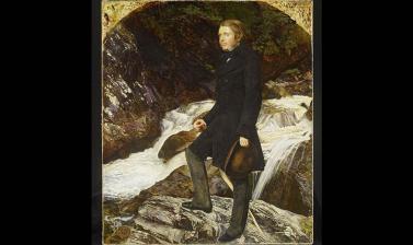 Portrait of John Ruskin by John Everett Millais