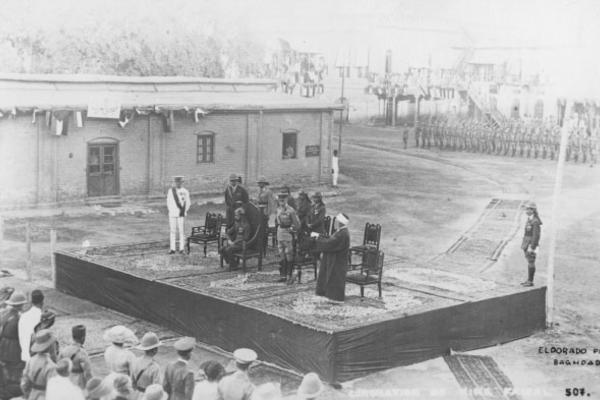 king feisal coronation baghdad august 1921
