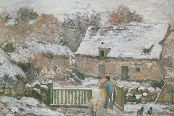 Camille Pissarro Snow