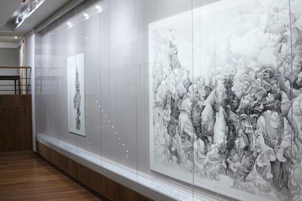 The Chinese Paintings Gallery at the Ashmolean Museum