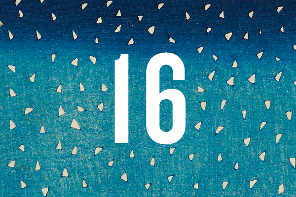 Advent Calendar Closed Door 16