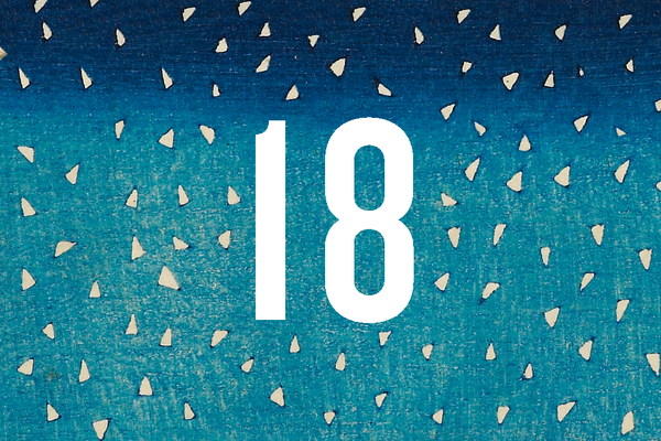 Advent Calendar Closed Door 18