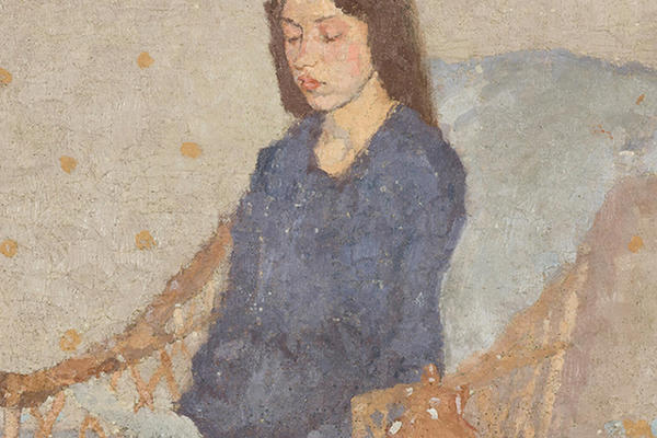 The Convalescent by Gwen John (detail) 