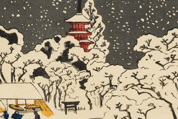 Benten Shrine by Kuniyoshi