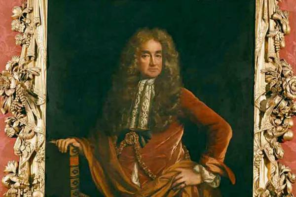 elias ashmole with frame ashmolean