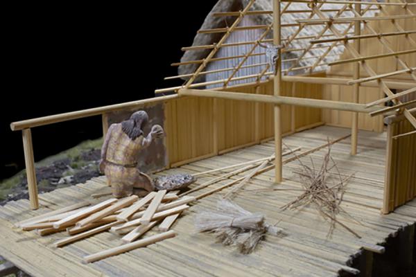 neolithic_lake_village_model_wattle_and_daub ashmolean