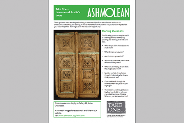 learn pdf take one lawrance of arabia's doors