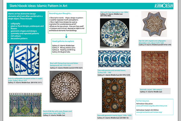 Learn PDF Sketchbook ideas Islamic Patterns in Art