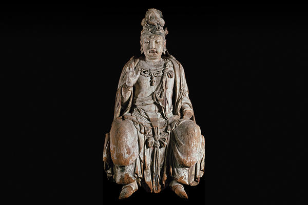 Seated figure of the Bodhisattva Guanyin 