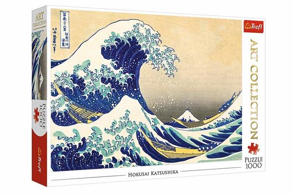 Great Wave Hokusai Jigsaw Puzzle Box