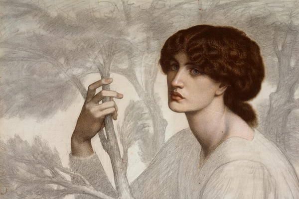 The Day Dream, by Dante Gabriel Rossetti WA1939.6