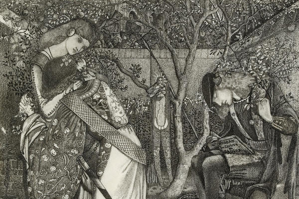 Edward Coley Burne-Jones, The Knight's Farewell