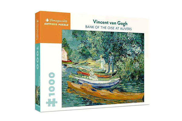 Van Gogh river bank scene jigsaw puzzle in the Online shop