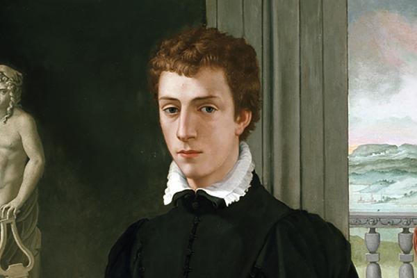 portrait of a young man at the ashmolean museum