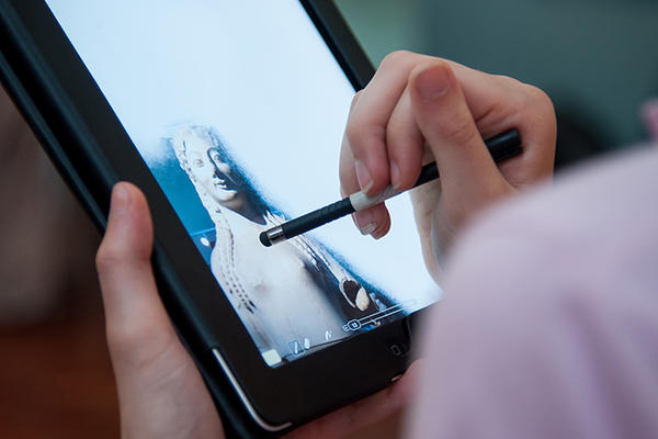 iPad Sketching in Gallery Course